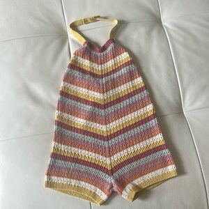 Zara knitted Romper
